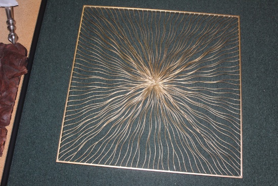 Mid Century Style Metal Wall Hanger