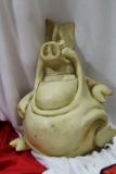 A Vintage Resin Pig