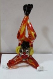 A Rare Murano Artglass Clown
