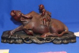 An Antique Chinese Ox with Boy Rider