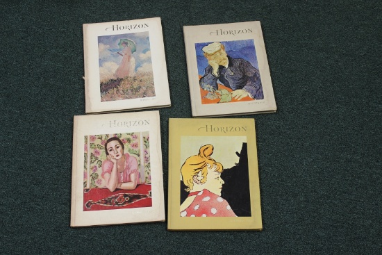 Lot of 4 Horizon Hardcover Books