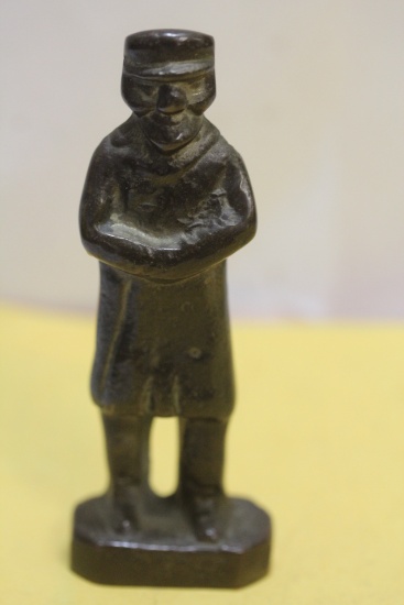 A Vintage/Antique Small Bronze Man Figure