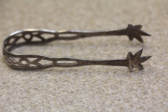 Ornate Sterling Tong