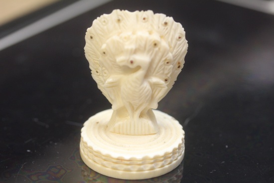 Carved Bone Phoenix