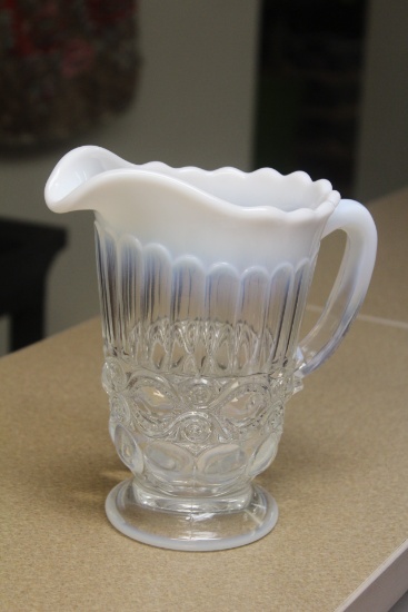 Hobnail Glass Pitcher