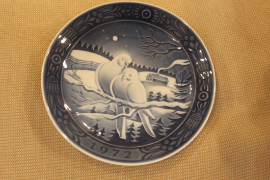 Georg Jensen 1972 Christmas Plate