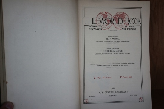 Book - The World Book in Story and Picture