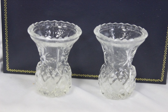 Lot of Two Glass Container