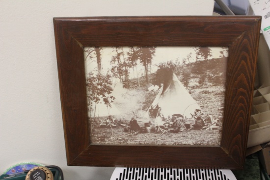 Native Americans Gathering Picture