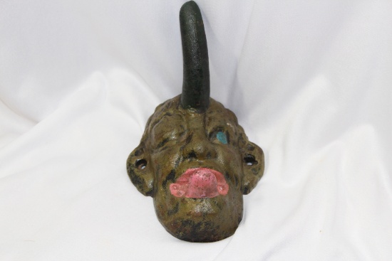 A Cast Iron Devil Hanger