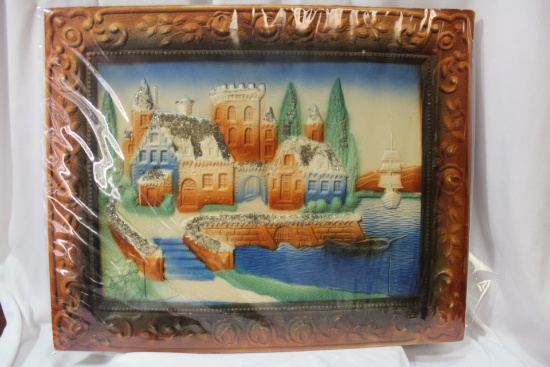 An Old 3D Print on Cardboard
