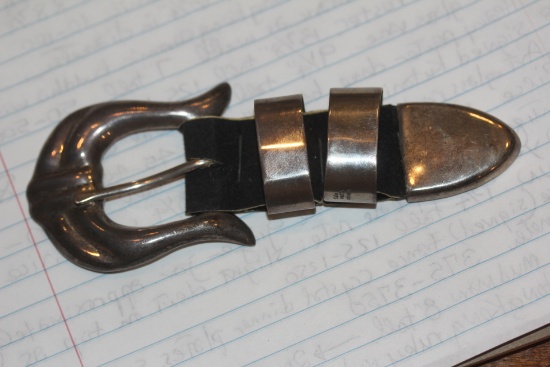 Sterling Belt Buckle