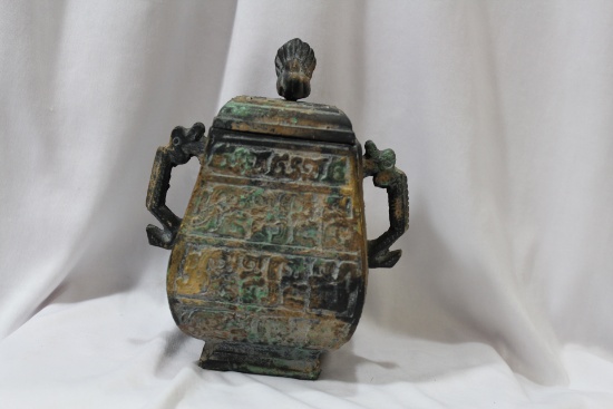 A Bronze Japanese Censor