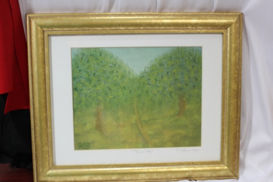 A Signed R. Williams Print/Lithograph