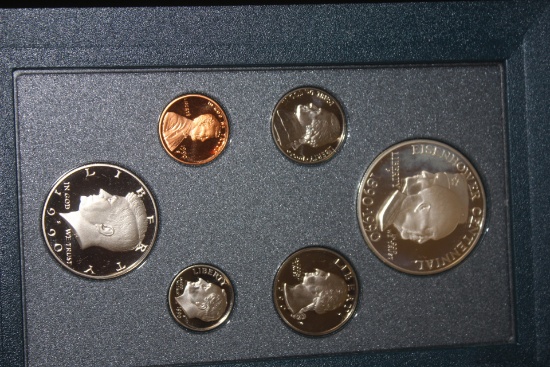 1990 US Mint Prestige Coin Set