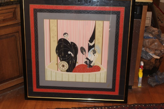 Signed Erte Seriagraph