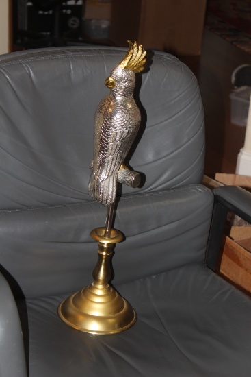Decorative Metal Parrot