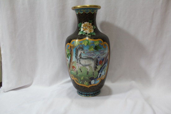 A Chinese Cloisonne Vase