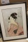 Attribute to Kitagawa Utamaro Woodblock Print