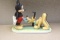 Disney Mickey mouse and dog figure