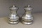 pair of 800 silver salt/pepper grinder