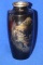 Mixed Metal Japanese Vase
