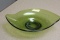Green Glass Bowl