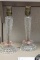 Pair of Press Glass Lamps