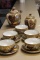 Partial Japanese Moriage Tea Set
