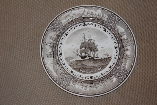 Wedgwood Clipper Chip Plate