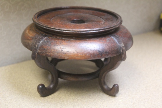 Carved Wooden Stand