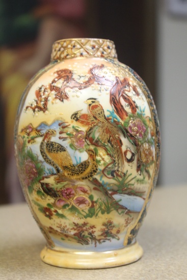 Satsuma Style Vase
