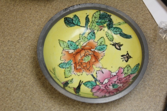Chinese Bowl in Pewter