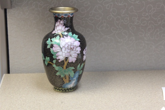 Vintage Chinese Cloisonne Vase