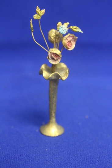 Gilt Bronze Small Flower