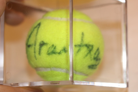Arantxa Sanchez Signed Tennis Ball