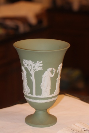 Marked Wedgwood Jasperware Urn