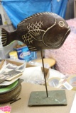 1977 Sarreid Wooden Fish