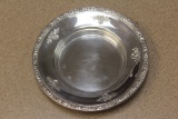 Fisher Sterling Rose Bouquet Tray