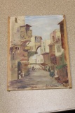 Oil on Board by Cimille Lucida?