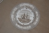 Wedgwood Clipper Chip Plate
