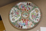 Rose medallion plate