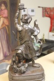 Japanese bronze warriors