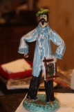 Pottery Figure of an Artist