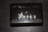 Lacquer and Mother of Pearl Oriental Box