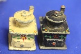 Pair of Coffee Grinder Form Salt and Pepper Shaker