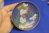 Vintage Chinese Cloisonne Dish