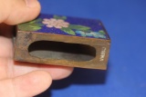 Antique/Vintage Chinese Cloisonne Match Holder