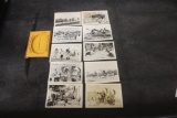 Lot of 10 Black and White miniature Photographs