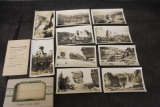 Lot of 10 Black and White miniature Photographs